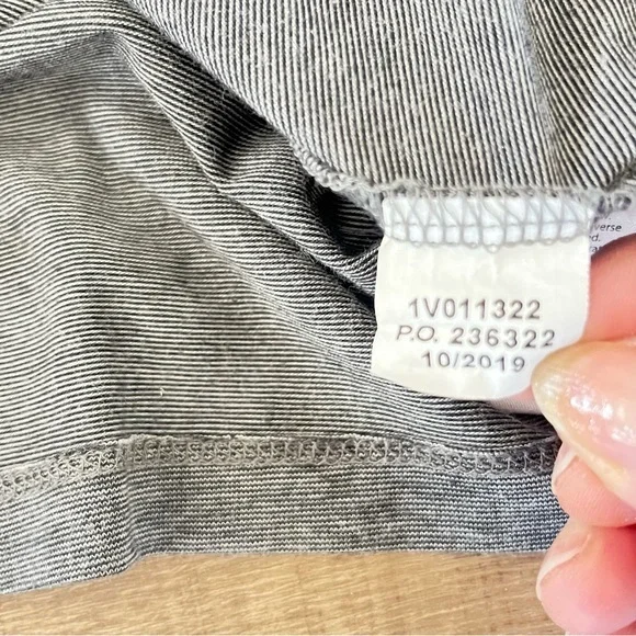 Vineyard Vines Edgartown Short‎ Sleeve Pocket Tee L Charcoal Gray T Shirt Plain - Picture 5 of 6